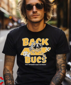 East Tennessee State University back the Bucs shirt