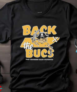 East Tennessee State University back the Bucs shirt