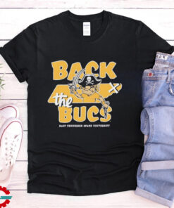 East Tennessee State University back the Bucs shirt