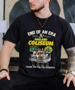 End Of An Era 1968 2024 Oakland Coliseum Thank You For The Memories shirt