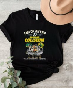 End Of An Era 1968 2024 Oakland Coliseum Thank You For The Memories shirt