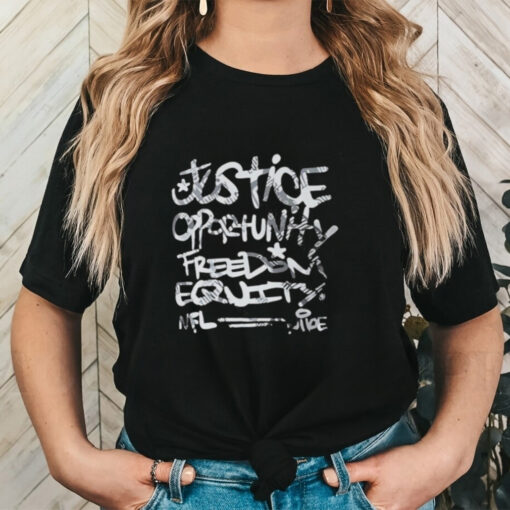 Official Justice Opportunity Equity Freedom Shirt