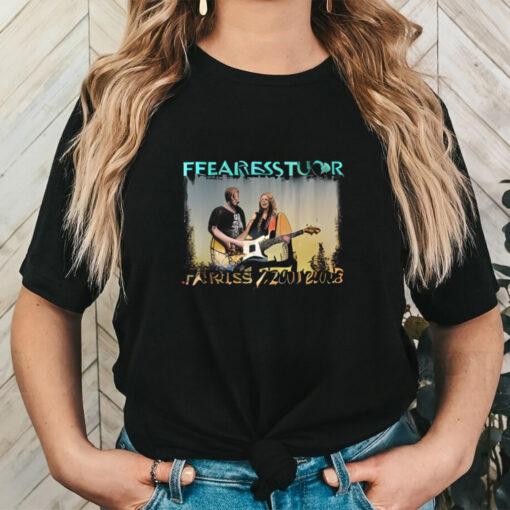 Fearless Truth Tour Poster Black T Shirt