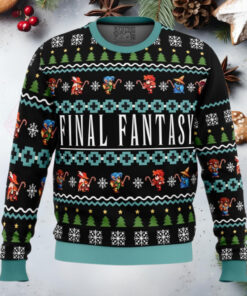 Final Fantasy Anime Ugly Christmas Sweater