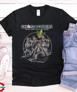 Ghostbusters Group Poster T Shirt