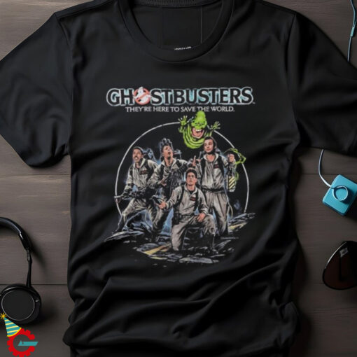 Ghostbusters Group Poster T Shirt