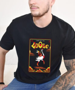 Goose Sep 15 2024, Red Vibrant Music Hall Tour Poster Shirt