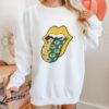 Green Bay Packers Rolling Tongue Shirt