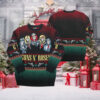 Guns N Roses Holiday 19 Bravado Band Members Skeletons Knitted Ugly Christmas Sweater