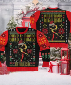 Guns N Roses Use Your Illusion 2024 Ugly Christmas Sweater