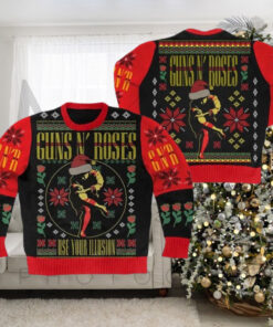 Guns N Roses Use Your Illusion 2024 Ugly Christmas Sweater