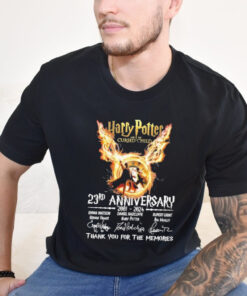 Harry Potter And The Cursed Child 23rd Anniversary 2001 2024 Signature Thank You For The Memories Unisex T Shirt