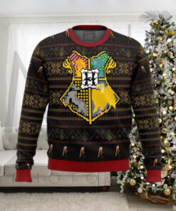 Harry Potter Sigils Knitted Best Ugly Christmas Sweater