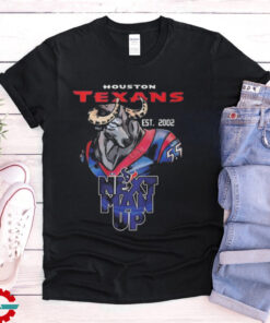 Houston Texans NFL next man up est 2002 T shirt