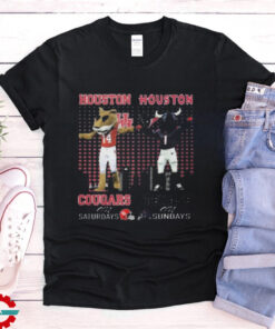 Houston cougars on saturdays shasta houston texans toro on sundays shirt