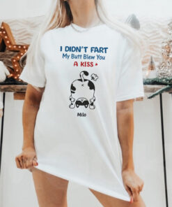 I Didn't Fart Cat Funny Personalised T Shirts