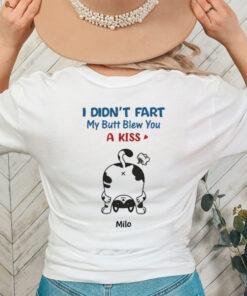 I Didn't Fart Cat Funny Personalised T Shirts