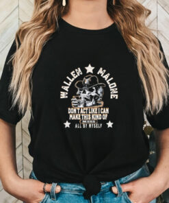 I had some help country music Posty Wallen skull shirt