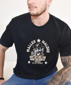 I had some help country music Posty Wallen skull shirt