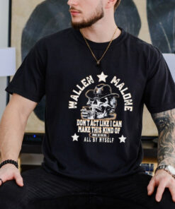 I had some help country music Posty Wallen skull shirt