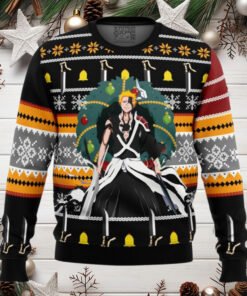 Ichigo True Bankai Bleach Anime Ugly Christmas Sweater