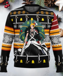 Ichigo True Bankai Bleach Anime Ugly Christmas Sweater