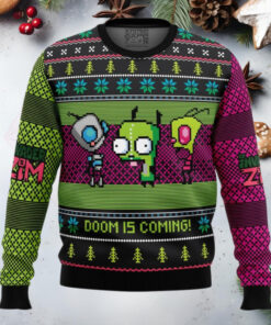 Invader Zim Anime Ugly Christmas Sweater