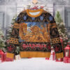 Fireball Cinnamon Whisky Anime Ugly Christmas Sweater