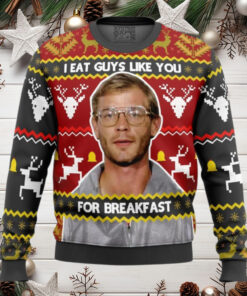 Jeffrey Dahmer Anime Ugly Christmas Sweater