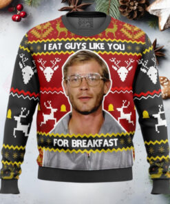 Jeffrey Dahmer Anime Ugly Christmas Sweater