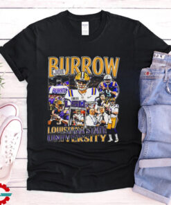 Joe Burrow Louisiana State University T Shirt