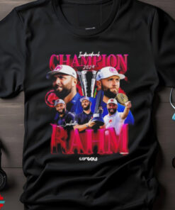 John Rahm Individual Champion 2024 signature shirt