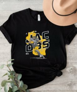 Josh Jacobs Green Bay Packers player map signature shirt