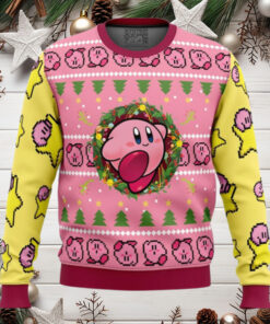 Kirby Anime Ugly Christmas Sweater