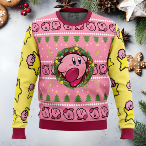 Kirby Anime Ugly Christmas Sweater