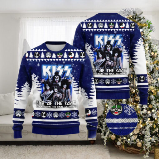 Kiss Band End Of The Road The Final So Shows Ugly Christmas Sweater