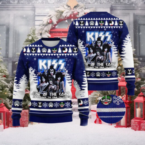 Kiss Band End Of The Road The Final So Shows Ugly Christmas Sweater