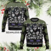 Iron Maiden Powerslave Egyptian Gods Official Knitted Ugly Christmas Sweater