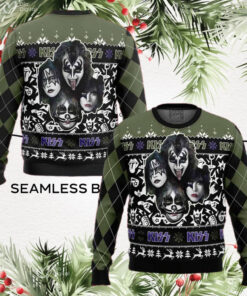 Kiss Band Ugly Christmas Sweater 2024 Unisex Sweater Xmas