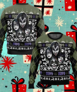 Kiss Band Ugly Christmas Sweater 2024 Unisex Sweater Xmas