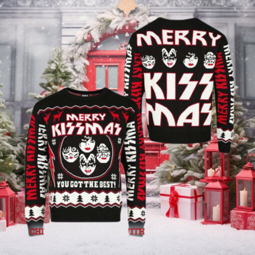 Kiss Merry Kissmas You Got The Best Ugly Christmas Sweater