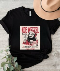 Koe Wetzel Music Wetzel’s Wonderland Live Austin And Ft Worth, Texas December 2024 Poster Shirt