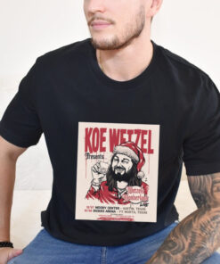 Koe Wetzel Music Wetzel’s Wonderland Live Austin And Ft Worth, Texas December 2024 Poster Shirt