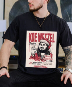 Koe Wetzel Music Wetzel’s Wonderland Live Austin And Ft Worth, Texas December 2024 Poster Shirt