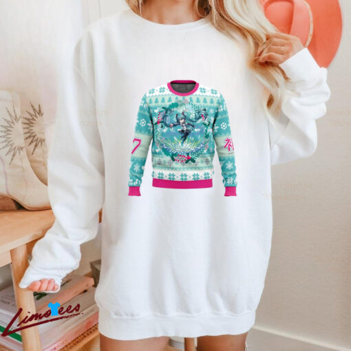 Christmas Symphony Hatsune Miku Anime Ugly Christmas Sweater