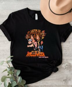 Listen To AC DC And Wait For Halloween Music T shirt