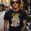 Los Angeles Lakers x Warren Lotas skeleton basketball shirt