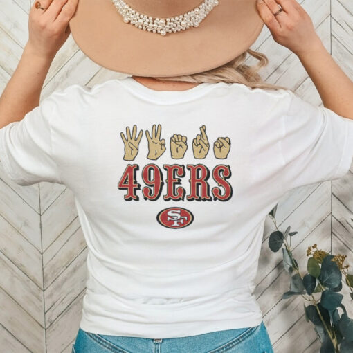 Love Sign x 49ers ASL shirt