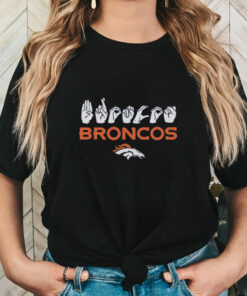 Love Sign x Broncos ASL shirt