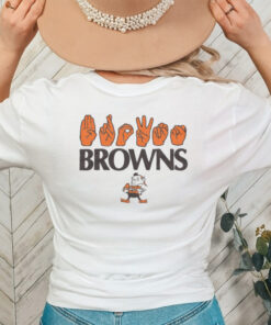 Love Sign x Browns ASL shirt